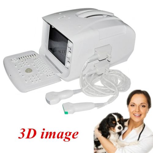 CE Vetenary Vet 3D Image Portable Ultrasound Scanner machine+Convex probe free