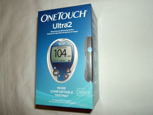 1 NEW SEALED ONE TOUCH ULTRA 2 GLUCOSE METER MONITORING SYSTEM DELICA EXP 10/15!