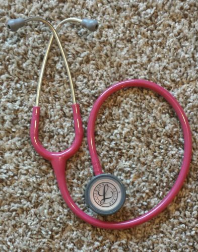 Littmann Classic II Stethoscope - Raspberry - Excellent Used Condition!