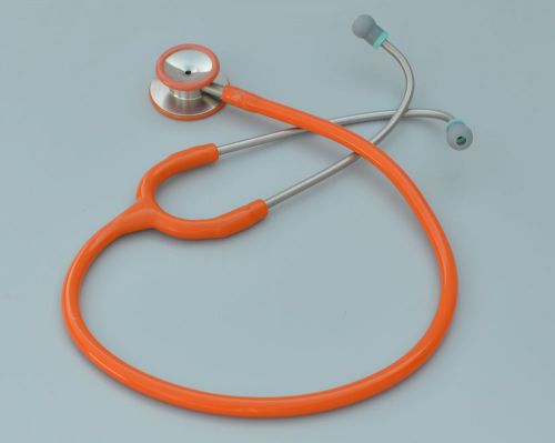 Kila standard edition stethoscope steel quality sound classic design orange for sale