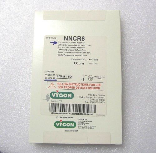 VYGON OVA NNCR6 6cm McComb Exp: 2012-05