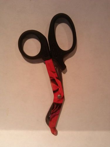 New professional 7.5&#034; utility scissors flower rose design emt  nurse / paramedic for sale