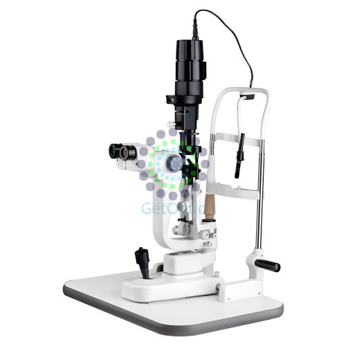 Ophthalmic optical slit lamp 5 magnifications with slit inclination ce fda new for sale