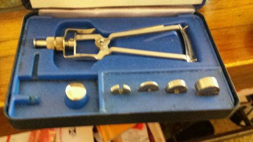 Vintage schiotz tonometer jewel model