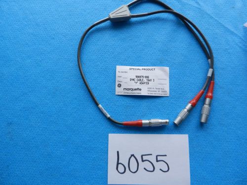 GE Marquette Sync Cable Tram 3  Y Adapter 900079-006D