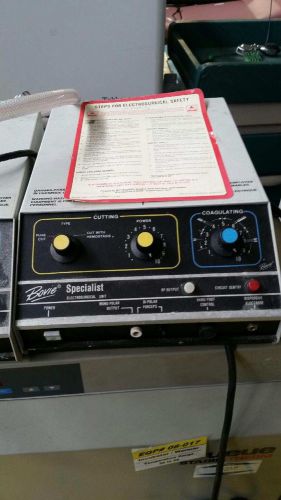 Bovie Specialist electrosurgical units (lot of 6)