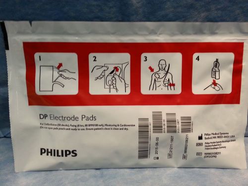 Philips heartstart  dp electrode pads mrx xl fr2/fr sealed in date ref 989803158 for sale