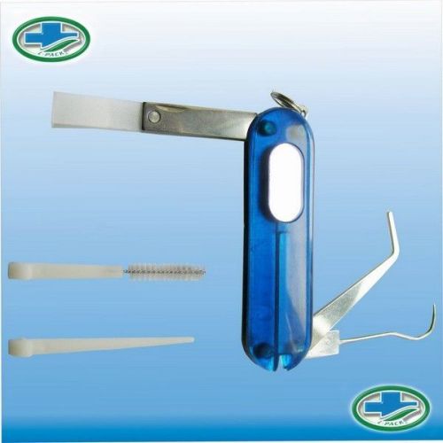 PocketDentist Dental Pick Interdental Brush Tongue Cleaner Plaque Scraper Mirror