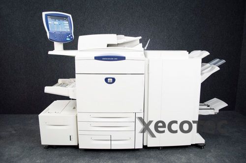 Xerox docucolor 250 with booklet finisher and hcf used september promotion for sale