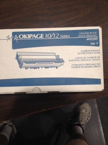 Okipage 40433305 Black Image Drum Kit for 10/12 Series Printers Type 5