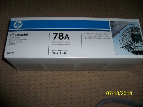 Genuine HP LASERJET 78A Black Toner Cartridge