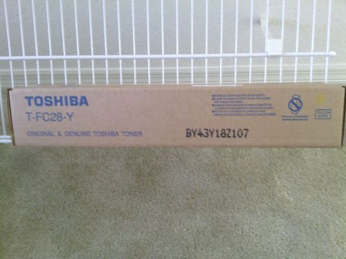 Genuine Toshiba T-FC28-Y Yellow Toner eStudio2330c/2820c/2830c/3520c/3530c/4520c