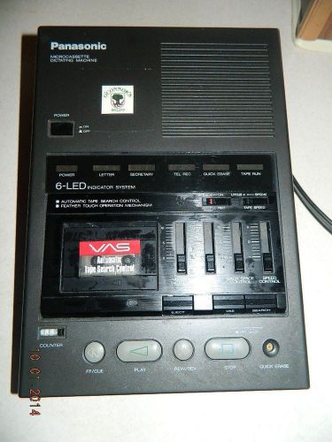 Panasonic Microcassette Dictating Machine RR-980