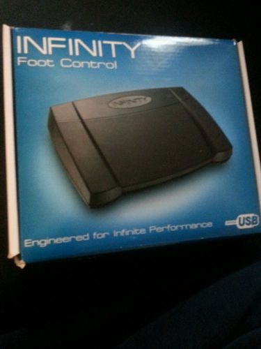 Infinity foot pedal