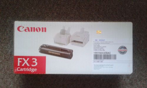 Canon FX3 - NEW Never Opened!  Part # 1557A002