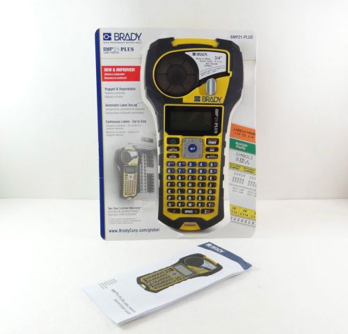 Brady bmp 21-plus label printer•brand new never used•easy to use•great item for sale