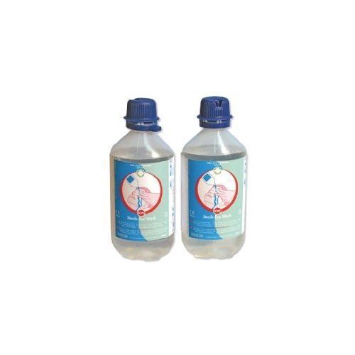 New , Wallace Cameron Eyewash Sterile Water Bottles for Eye Care Dispensers 500m