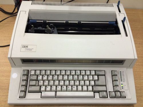 IBM Wheelwriter 1000 by Lexmark 6781-022 comparable to 6781-024 Typewriters