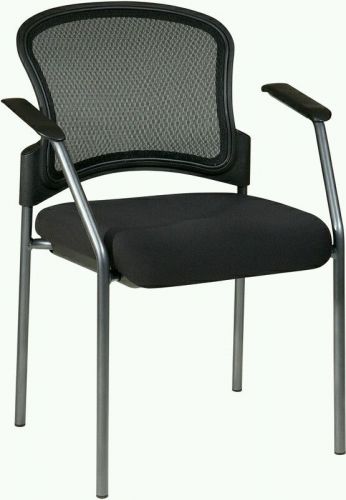 ProLine II 867 10-30 ProGrid contour back titanium finish office chair