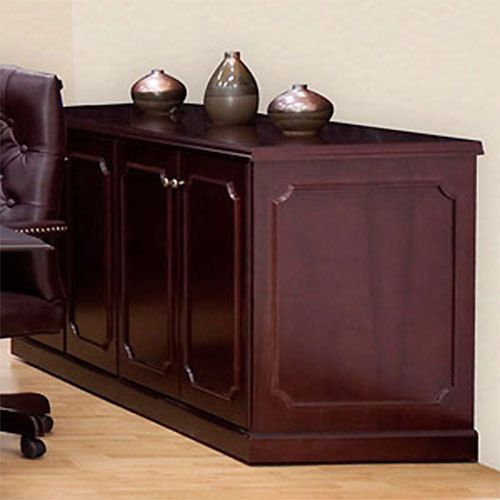 OFFICE CABINET Traditional Storage Credenza Conference Room Wood Furniture NEW