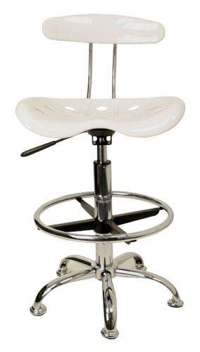 Drafting stool with adjustable molded tractor seat [id 3064604] for sale