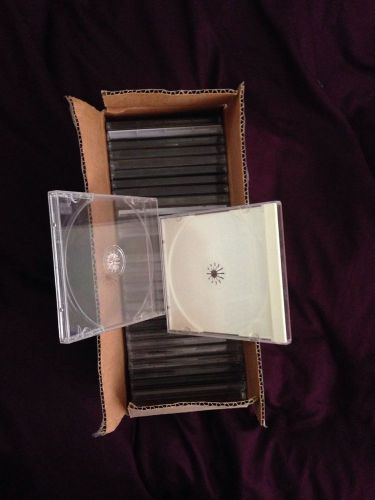 Lot Of 30 Empty CD Standard Jewel Cases