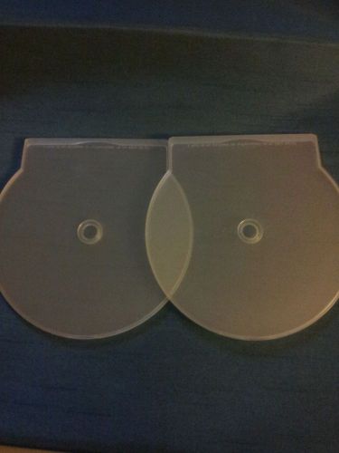 CLEAR CLAM SHELL CD DVD STORAGE CASES - LOT OF 25