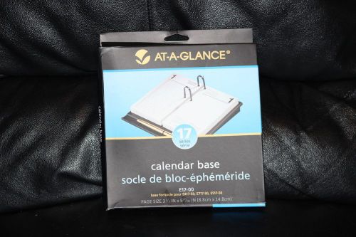 At-a-glance calendar base only  (e17-00) for sale