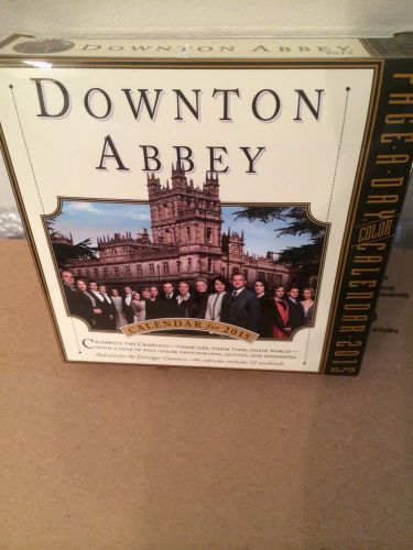 PBS Downton Abbey Page-A-Day Desk Calendar With Color Photos, Quotes &amp; Trivia