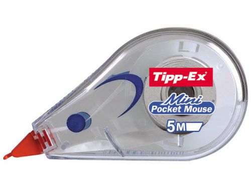 TIPP EX Korrekturroller Mini Pocket Mouse 5mm x 5 mtr. weiss