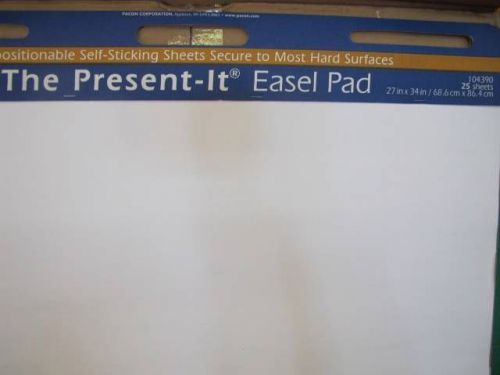 (2) pacon corp 104390 the present it series 27&#034;x34&#034; easel pad handle msrp $174 for sale