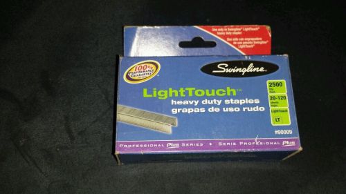 NEW Swingline 90009 LightTouch heavy duty Staples 2500 20-120 sheets for stapler