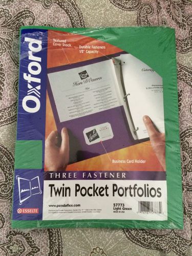 esselte Oxford Twin Pocket Portfolios