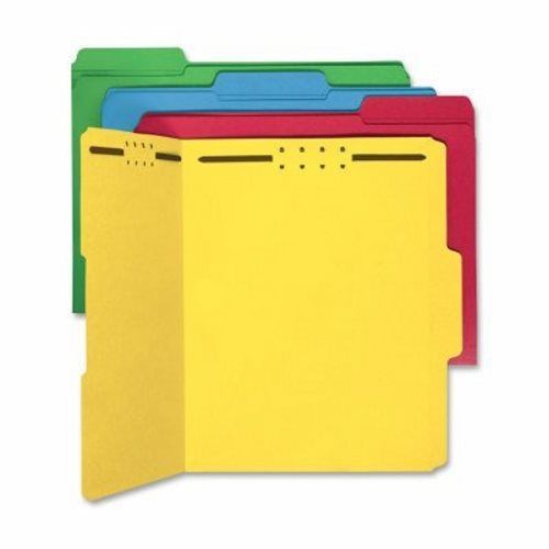 Sparco Fastener Folders, Ltr, 1/3&#034; Cut, 50/BX, Assorted (SPRSP17571)