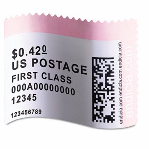 Dymo labelwriter postage stamp labels, 1-5/8 x 1-1/4, white, 200/rl (dym30915) for sale