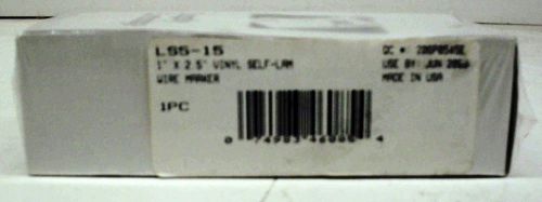 Panduit LS5-11 Supply Cartridge (FACTORY SEALED!) LS511