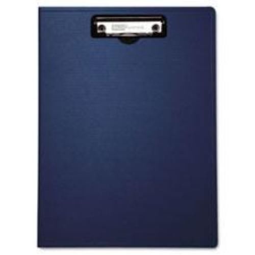 Portfolio clipboard with low-profile clip 1/2&#039;&#039; capacity 8 1/2 x 11 blue for sale