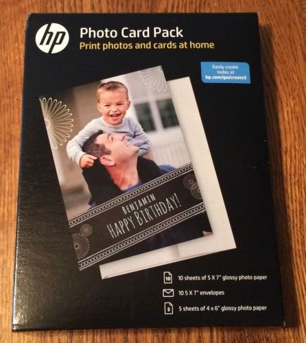 Hp Photo Card Pack