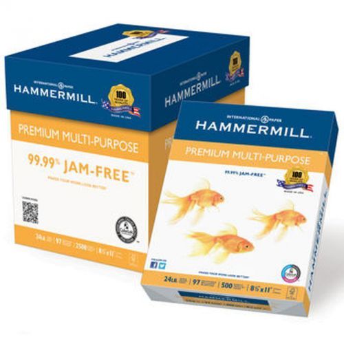 Hammermill 24 lbs White Letter Sized Multipurpose Laser Printing Photocopy Paper