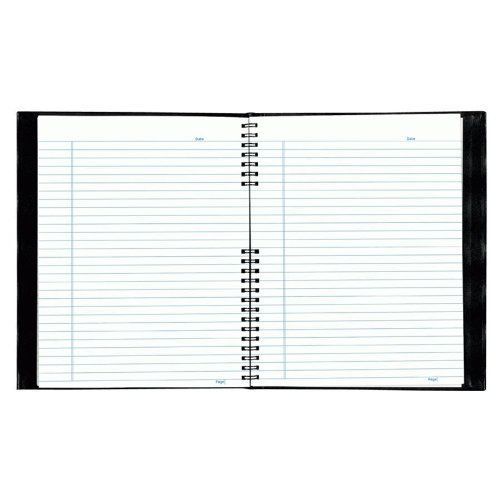Rediform Notepro Wirebound Professional Notebook - 150 Sheet - (a10150blk)