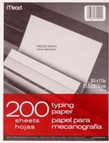 Mead Paper Typing Letter 200 Count