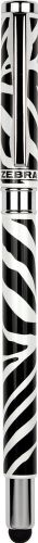 Zebra Pen StylusPen Low Viscosity 1.0mm Black Ink Zebra Barrel
