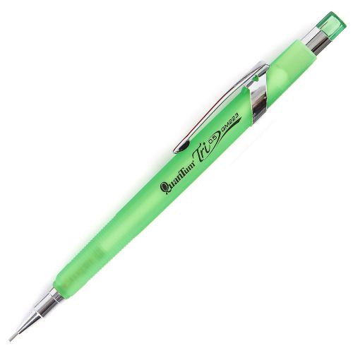 Automatic Clutch / Mechanical Pencil 0.5 mm QuanTum Tri Neon QM-223 - Green