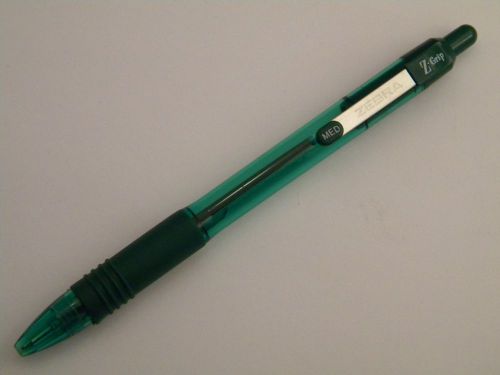 Zebra z-grip pen bold ink color ivy green additional pens ship free for sale