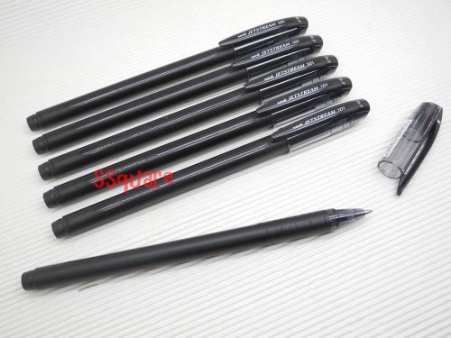 6 x Uni-Ball Jetstream SX-101 0.7mm Quick Drying Super Ink Rollerball Pens, B