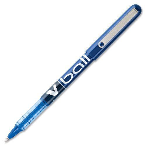 Pilot VBall Liquid Ink Stick Rolling Ball Pens, Extra Fine Point, Blue Ink, New