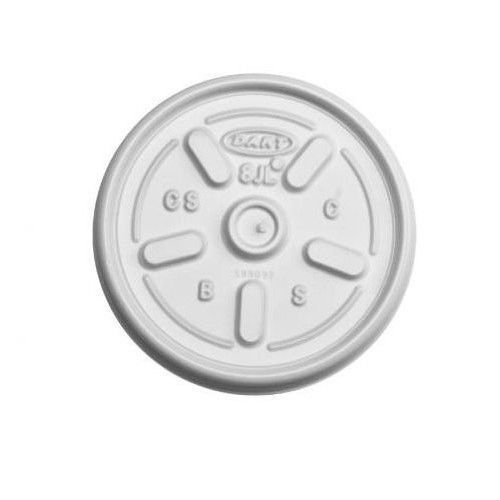 Dart® 8 oz plastic lids hot/cold foam cups vented for sale