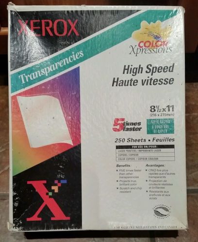 Xerox Transparencies 8.5 x 11 - 150 CT Laser Printers, Copiers, Color Copiers