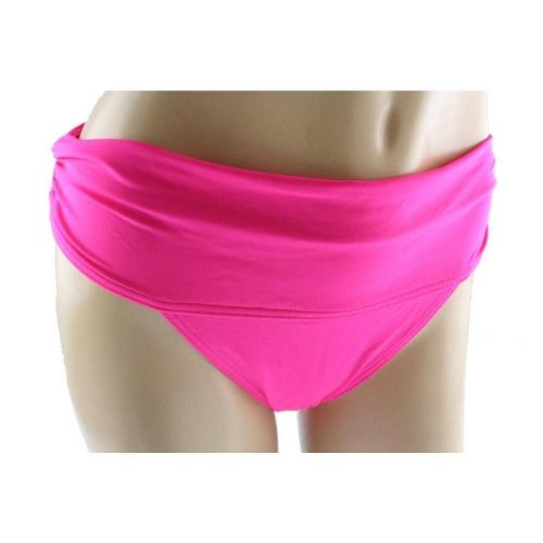 Victoria&#039;s Secret BIKINI/Swimsuit BOTTOMS Small NEW~ HOT PINK RUCHED ~ Very Sexy
