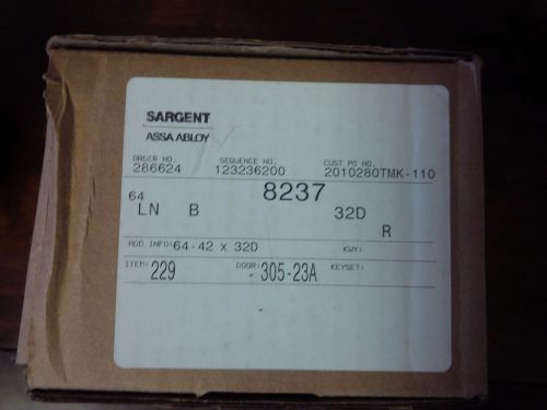 Sargent 8237 64-42 32d finish rh for sale